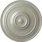 Ekena Millwork Classic Ceiling Medallion (For Canopies up to 5 1/2"), Hnd-Painted Flash Copper, 21 7/8"OD x 2 3/8"P CM22CLFCS - alternate 1